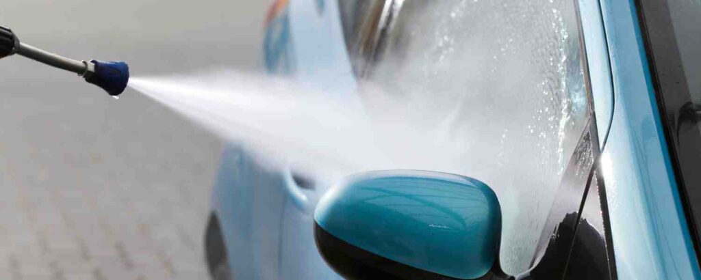 High pressure, low-volume Systems for car cleaning.